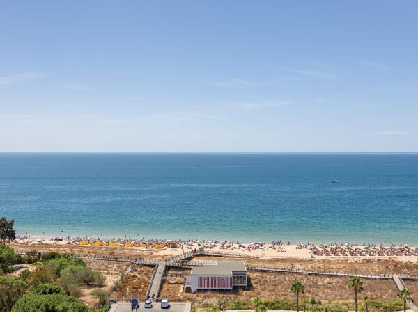 beach view from the hotel Wyndham Residences Alvor Beach
