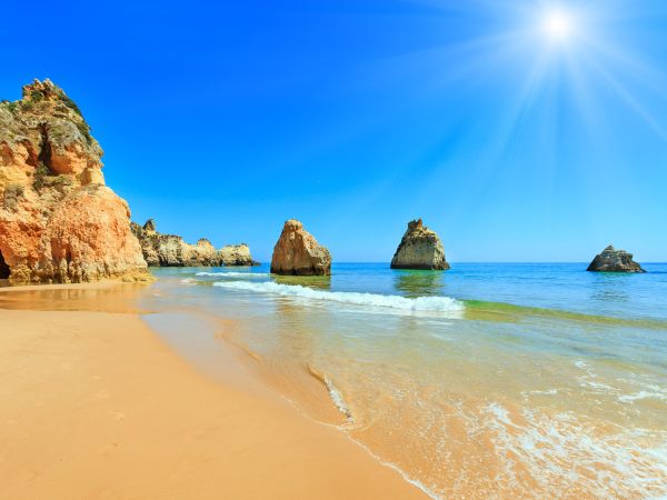 Three Brothers Beach in Alvor